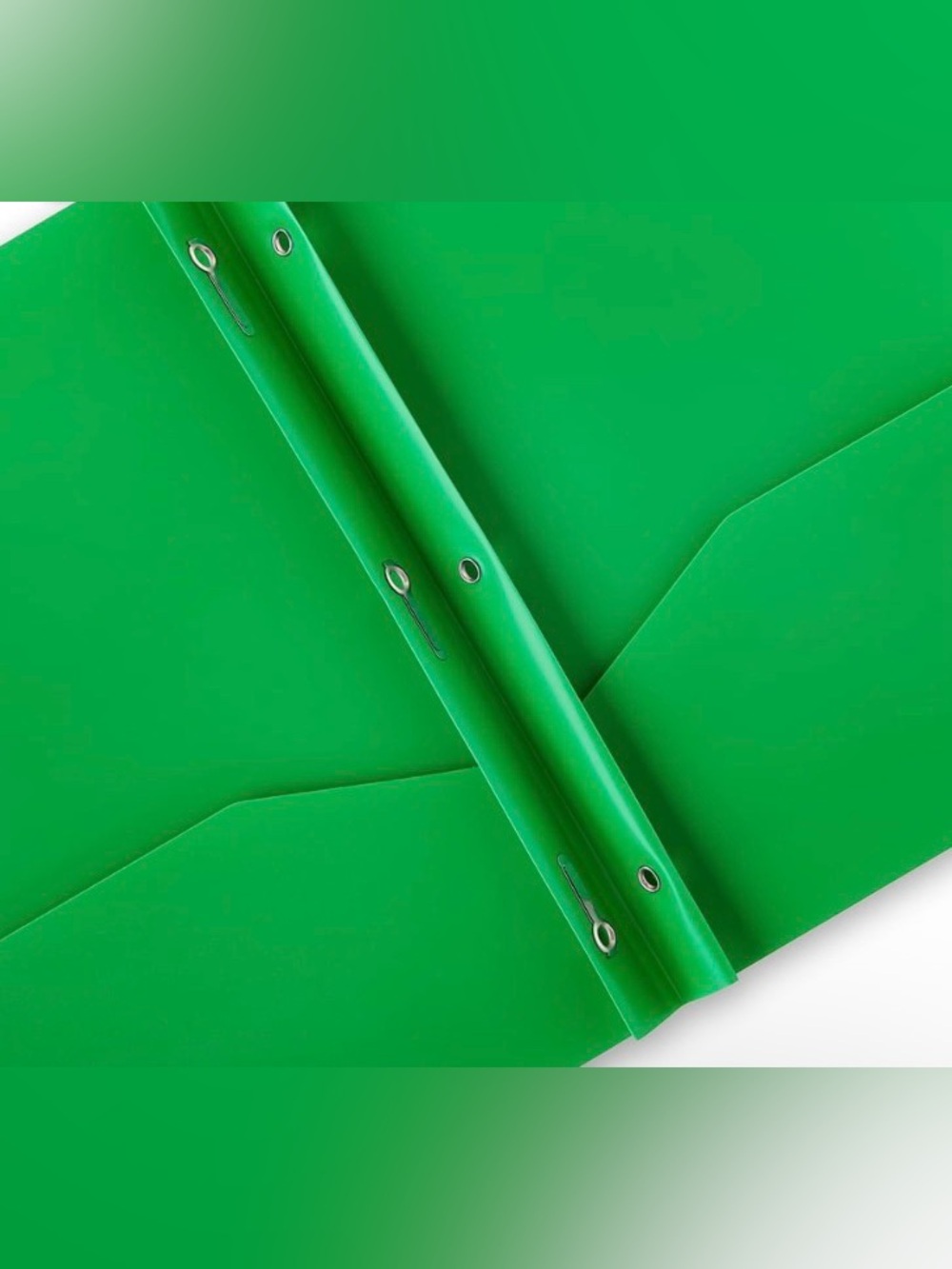 Green Plastic Folder